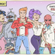 Illustration for article titled What if emAdventure Time/em and emFuturama/em were retro comic books?
